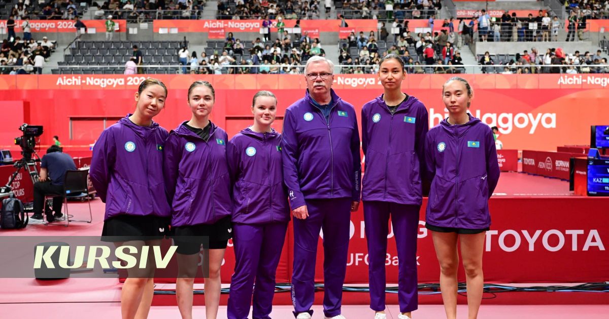 Kazakhstan women's table tennis team reaches 2026 Asian Games playoffs