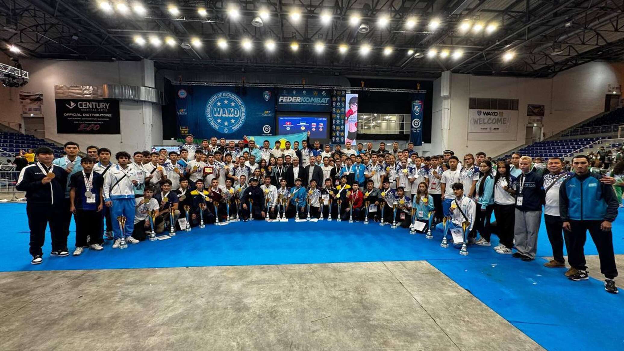 Kazakhstan tops kickboxing world championship with 25 gold medals