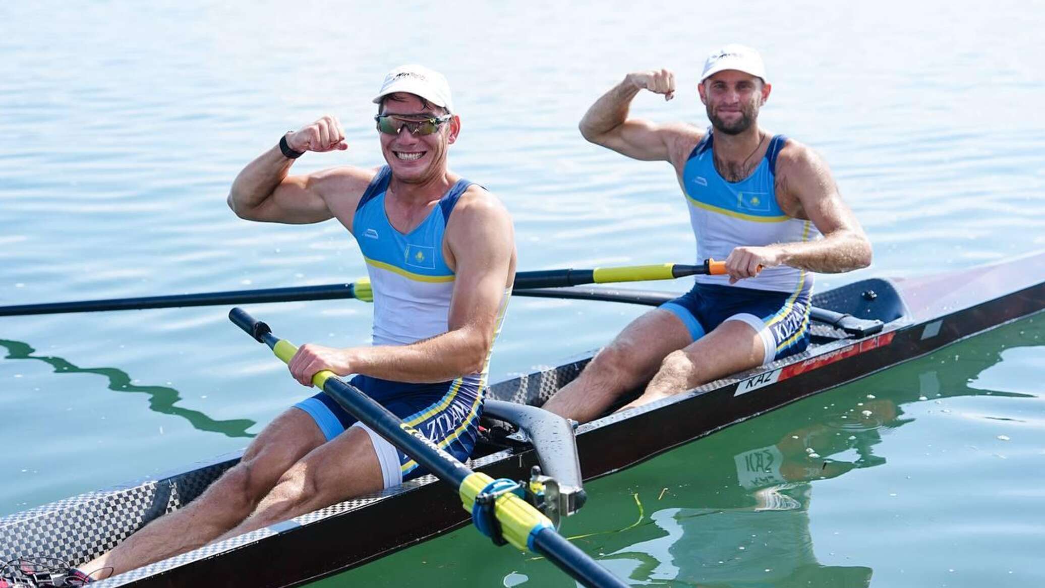 Kazakh rowers win gold medal at Asian Games