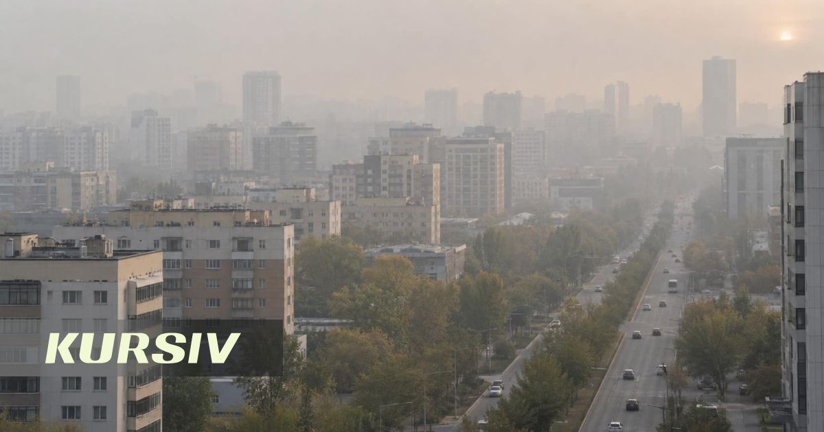 Грязный воздух накроет шесть городов Казахстана 20 сентября