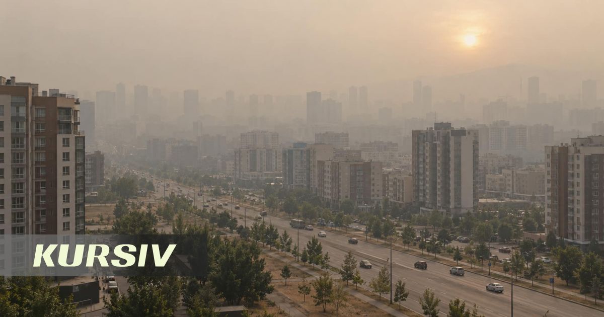Air pollution expected in eight cities of Kazakhstan on September 19