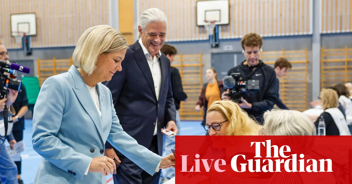 Sweden general election: tight race as far right eyes government role