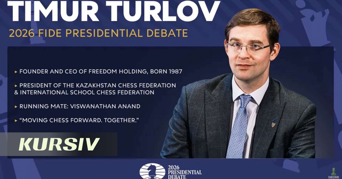 Timur Turlov announces $6M chess investments at FIDE debates