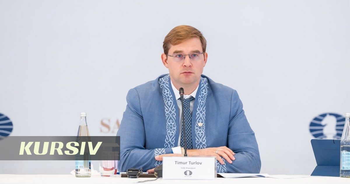 Тимур Турлов FIDE президенті ретінде шахматты Олимпиада ойындарына қосу мақсатын жариялады