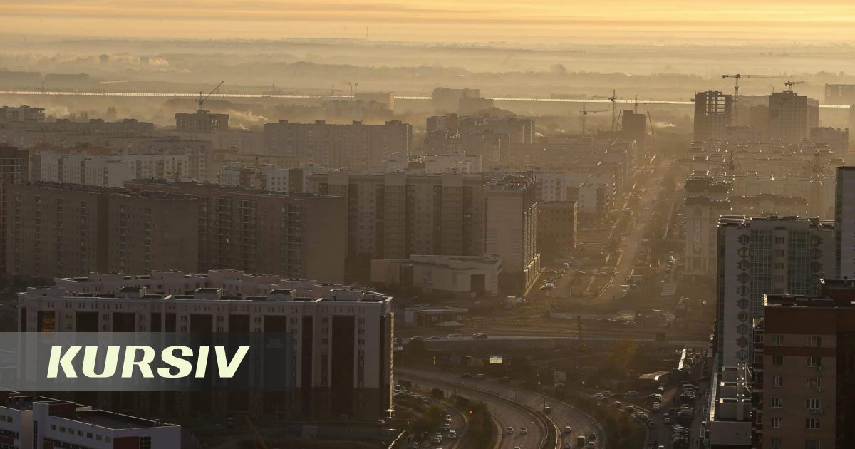 Air quality deterioration forecast in four Kazakh cities