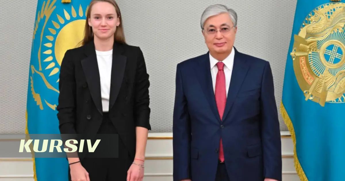Токаев Елена Рыбакинаны әлемдік теннис көшбасшылығымен құттықтады