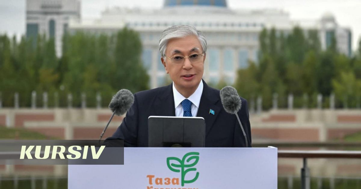 Tokayev calls ecological culture a task enshrined in the Constitution
