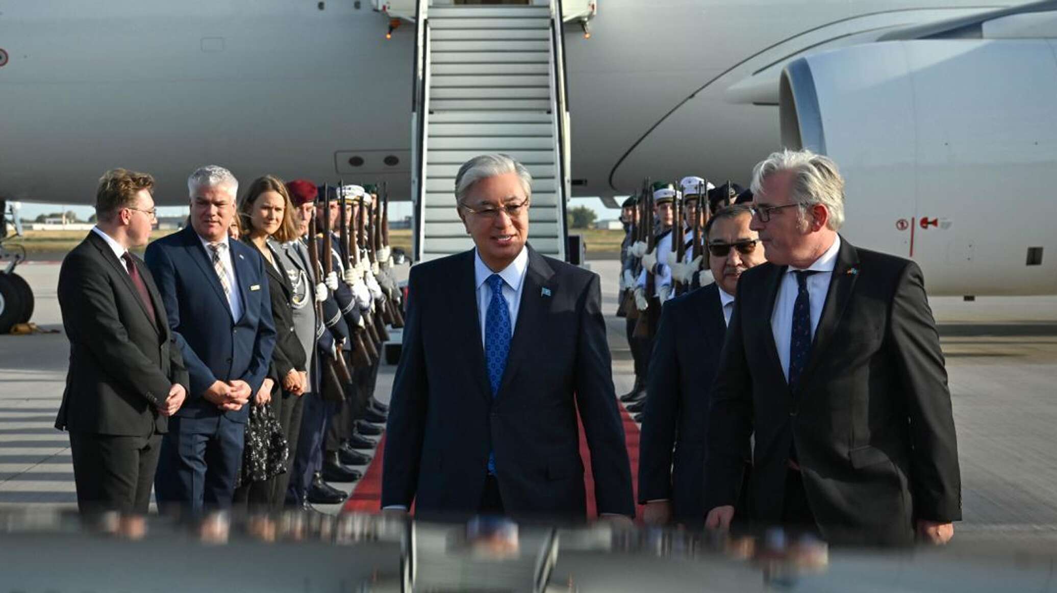 Tokayev arrives in Germany on official visit