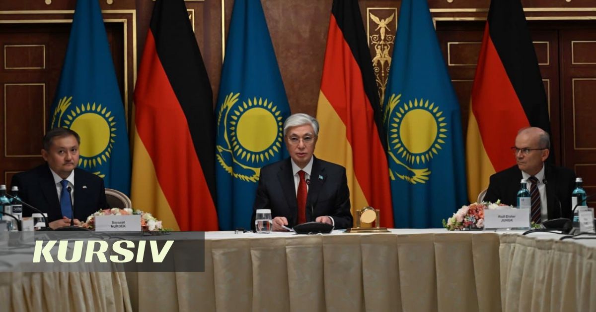 Tokayev proposes education exchange with Germany