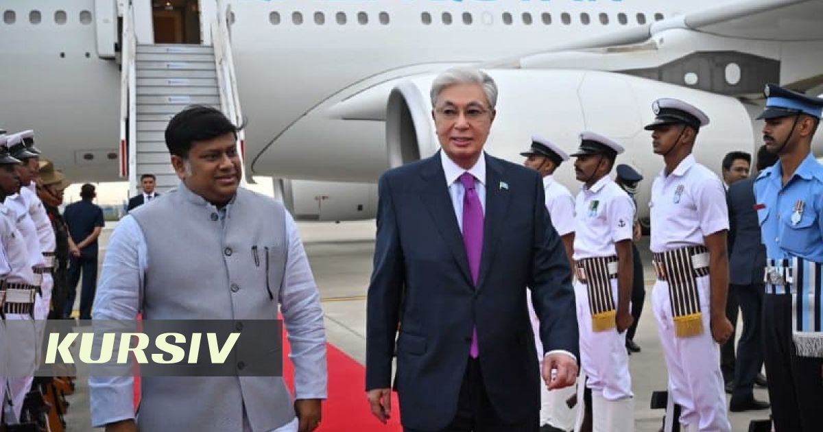 Tokayev arrives in New Delhi for BRICS summit