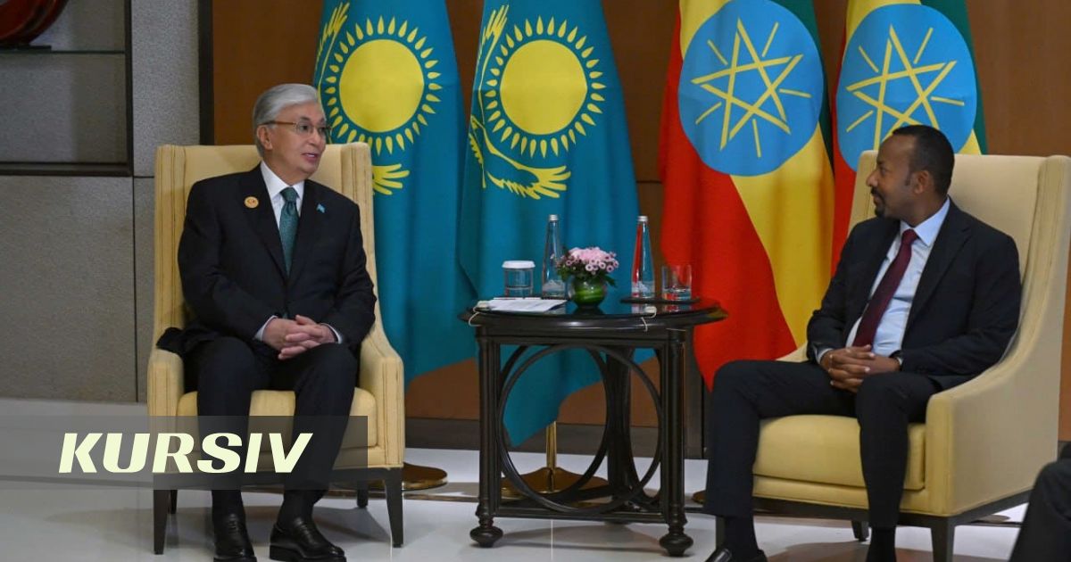 Тоқаев пен Абий Ахмед Эфиопиядан кофе мен шай жеткізу хабын талқылады