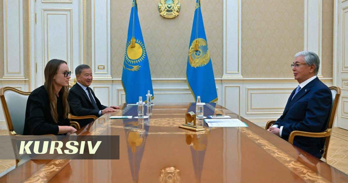 Токаев Рыбакиной: «Вы хорошо себя ведете»