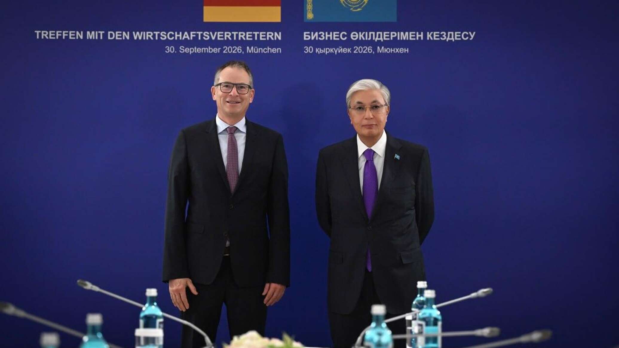 Tokayev discusses digital transformation with Siemens representative