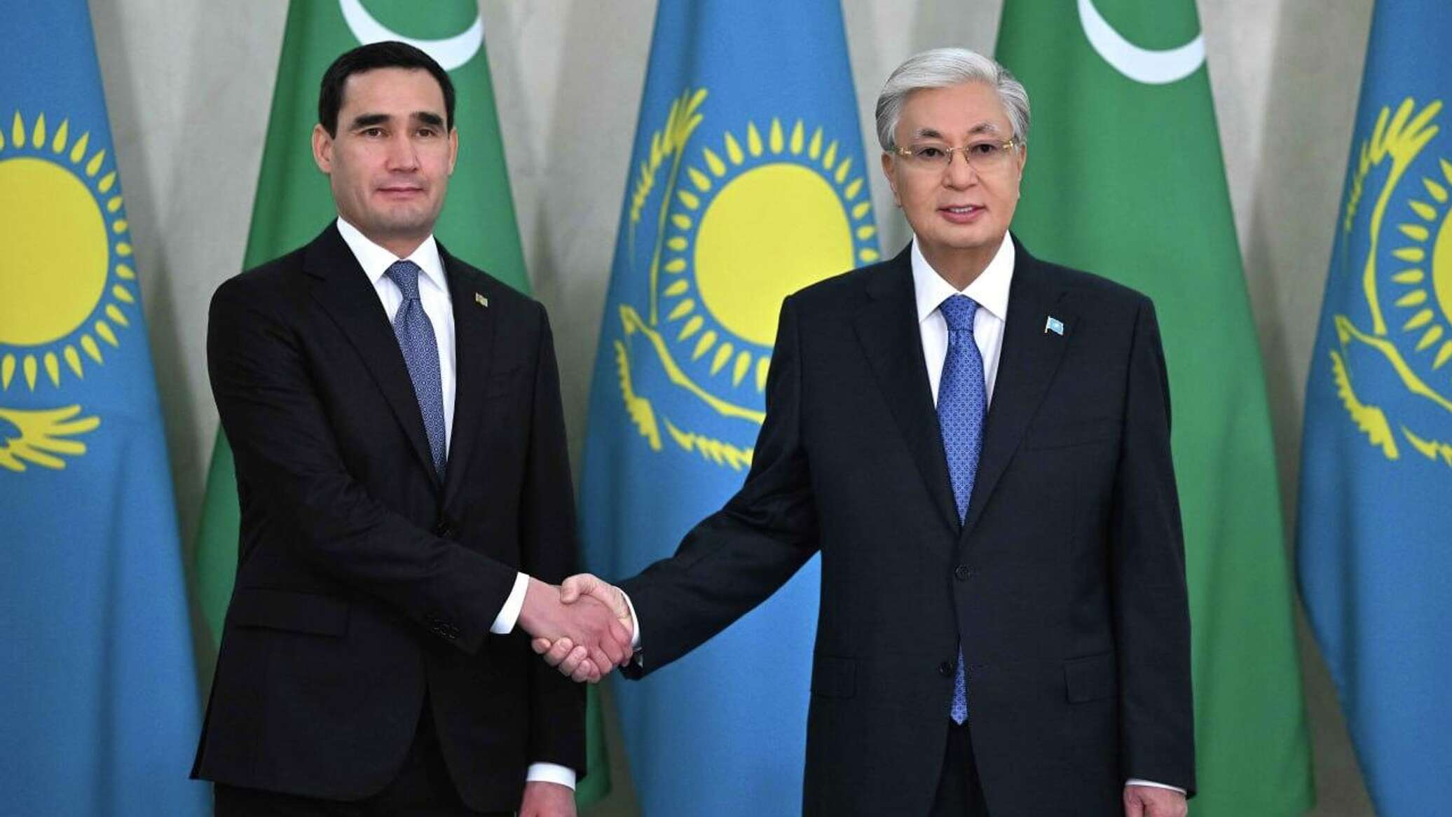 Tokayev congratulates President of Turkmenistan on birthday