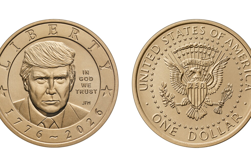 Монета в $1 с изображением Трампа поступит в продажу