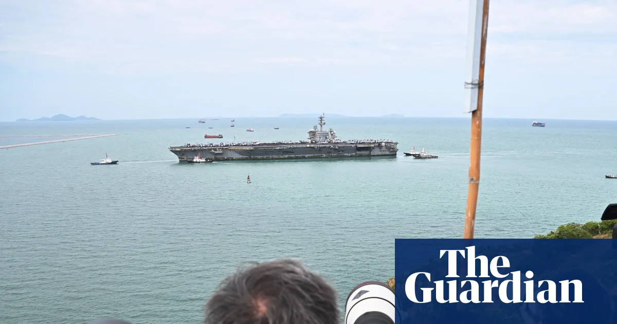 USS Abraham Lincoln arrives at Thai port after grueling 270 days at sea