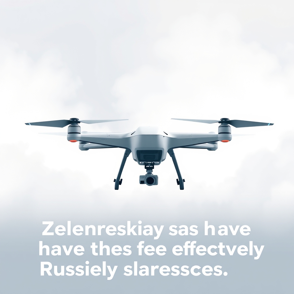 Zelenskiy says Ukrainian drones have effectively closed Russian airspace