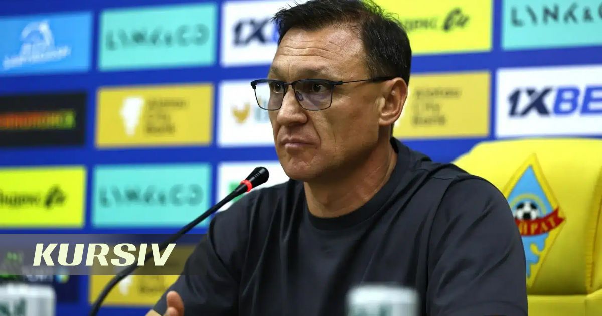 Urazbakhtin takes full blame for Kairat's rout by Tobol