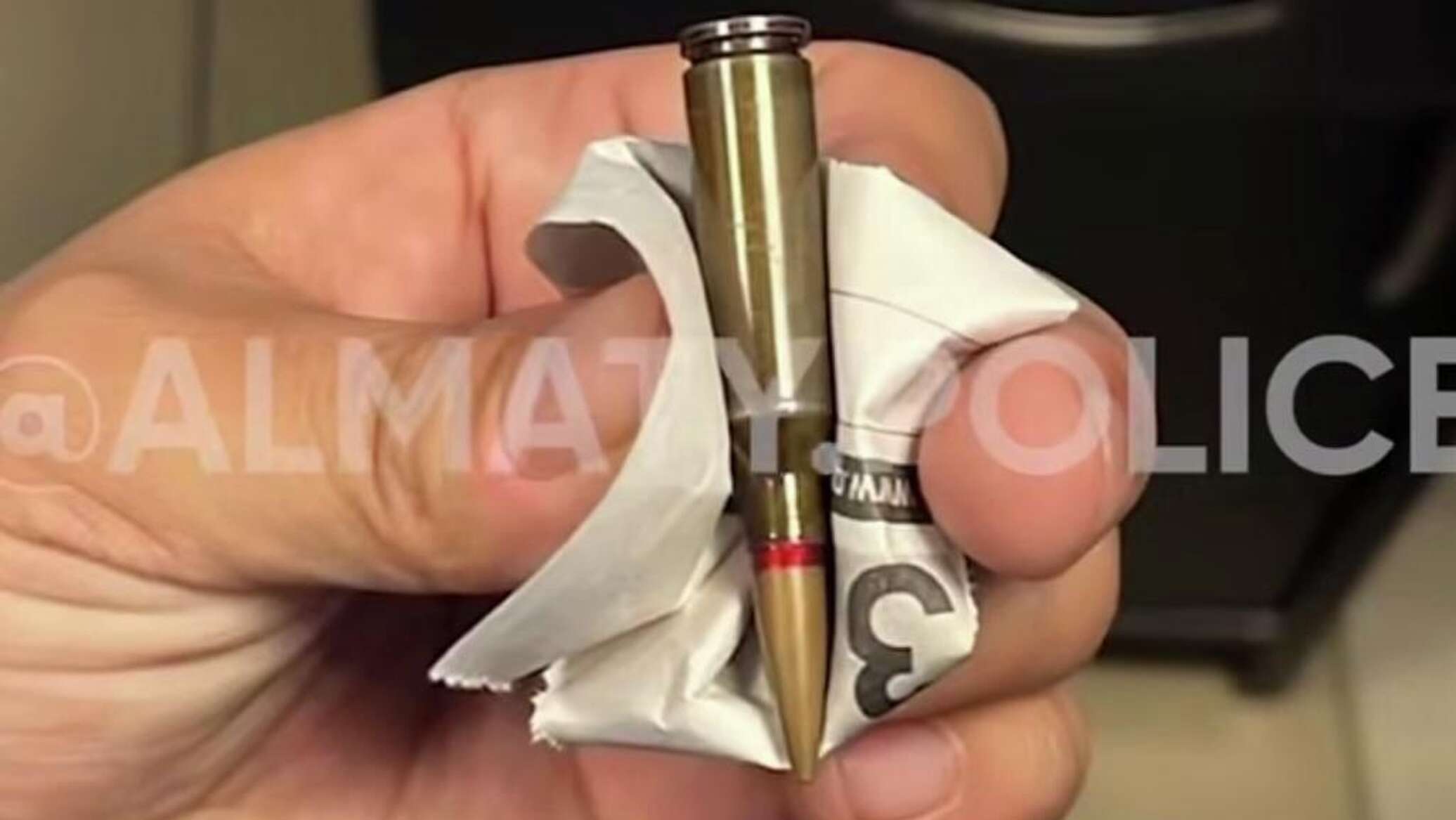 Two cartridges found in passenger's bag at Almaty metro
