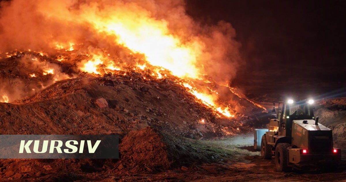 Fire at illegal landfill in Almaty region fully extinguished