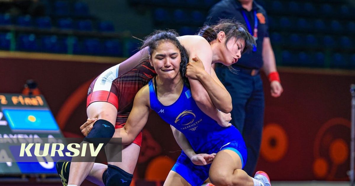 Казахстанская борчиха Алтын Шагаева осталась без медали чемпионата мира в Астане