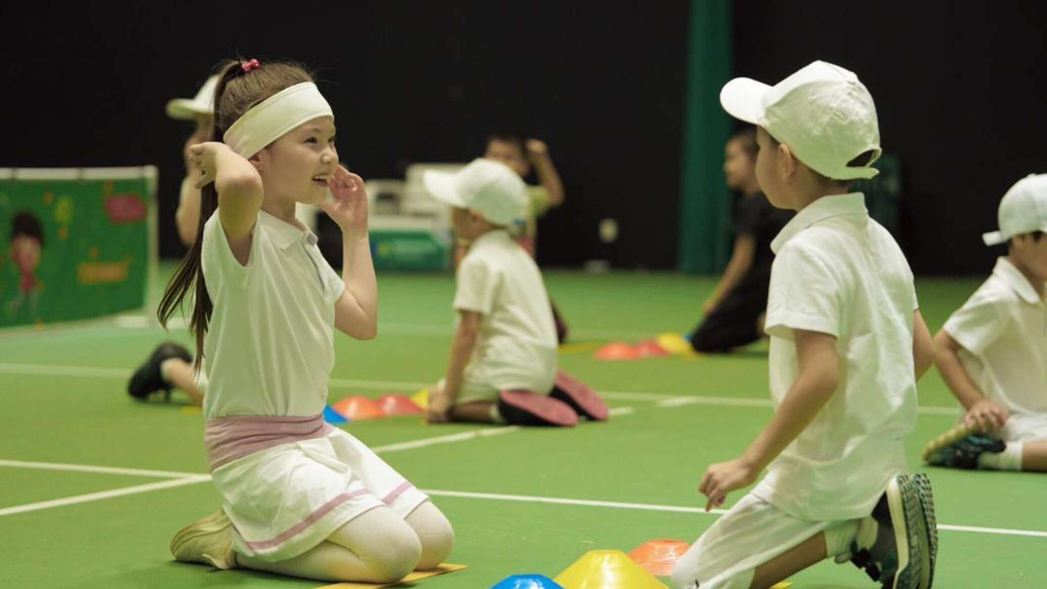Tennis training project for children underway in over 50 kindergartens in Astana