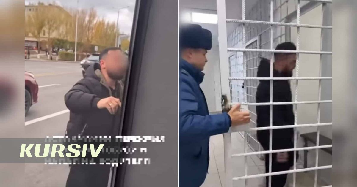 В Астане водителя Hyundai арестовали на 10 суток за конфликт с водителем автобуса