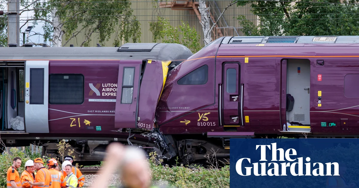 Bedford rail crash: train sped up after red light warning, investigators say