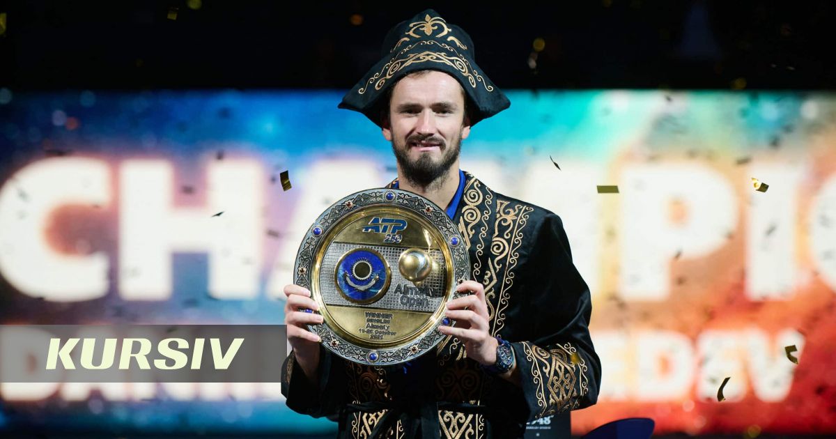Даниил Медведев Almaty Open-та екінші рет жеңіске жетіп, эмоциясымен бөлісті