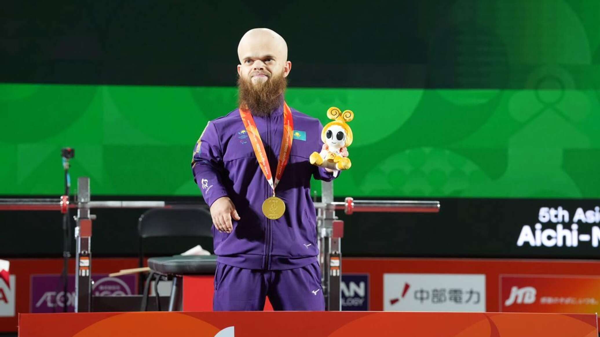 Давид Дегтярев Азия Пара ойындарының екі дүркін чемпионы атанды