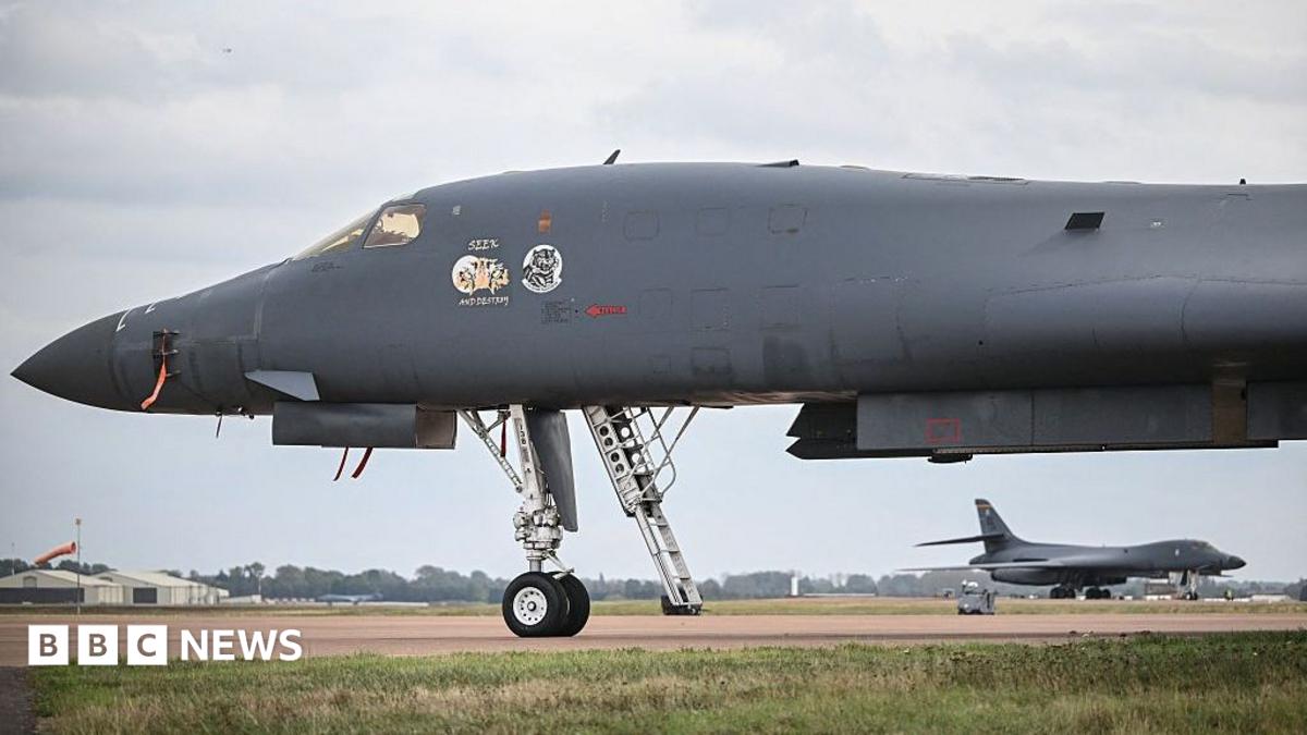 No10 insists UK military base RAF Fairford is safe after US withdraws bombers