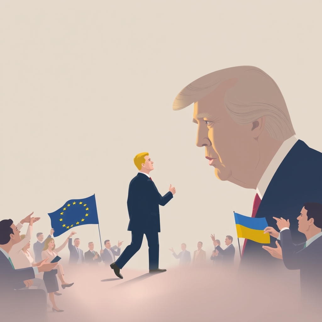 EU leaders rally around Zelenskiy as Trump calls Ukrainian strikes on Russia a '