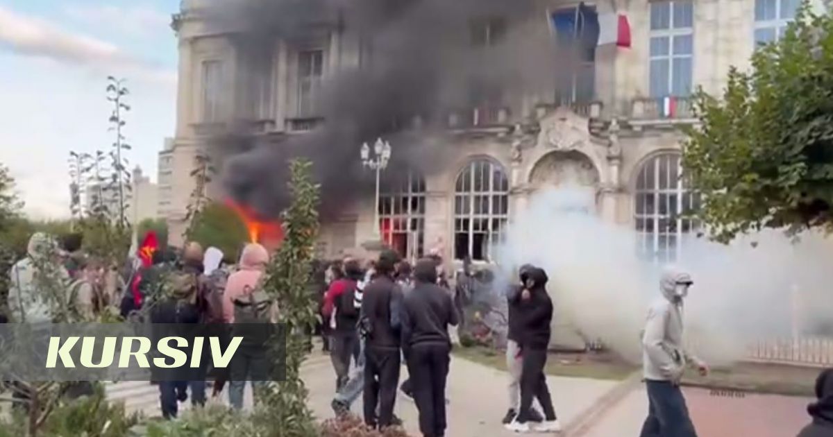 Поджог мэрии и разгромленные магазины: протесты во Франции и Италии продолжаются
