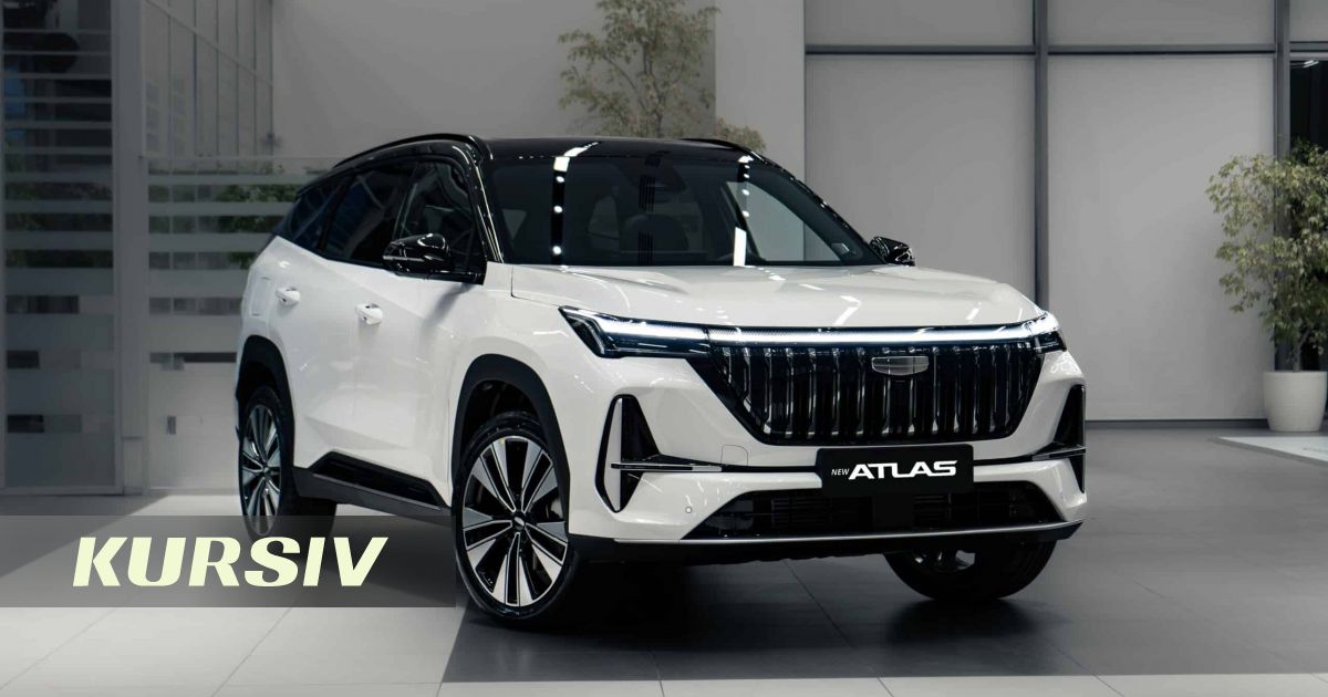 New Geely Atlas launched in Kazakhstan from 11 million tenge