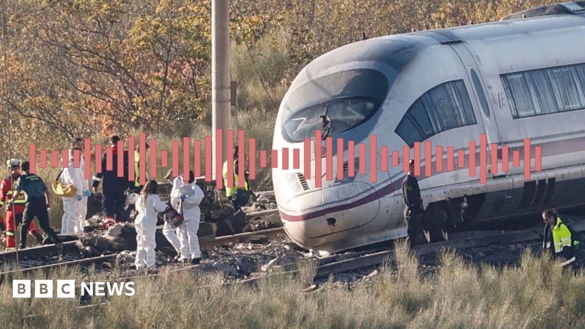 Spain train crash: What leaked audio reveals