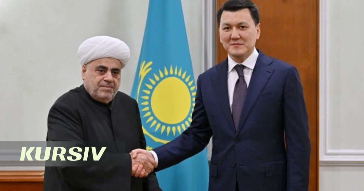Karin discusses cooperation and upcoming Astana congress with religious leaders