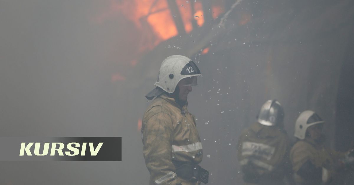 Fire breaks out at plant in Kentau: transformer oil ignites