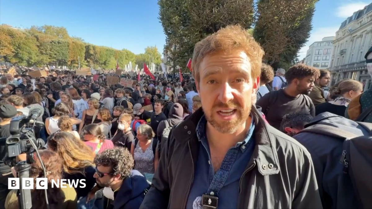 Student protests in Lille: thousands gather at the scene