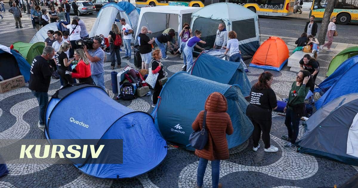 Lisbon police disperse protesters against expensive housing