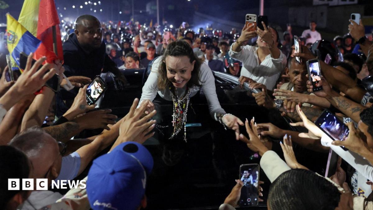 María Machado returns to Venezuela: crowds welcome opposition leader