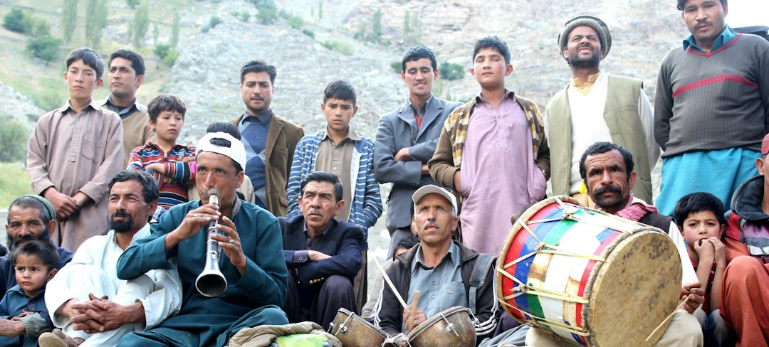 a group of people posing for a photo