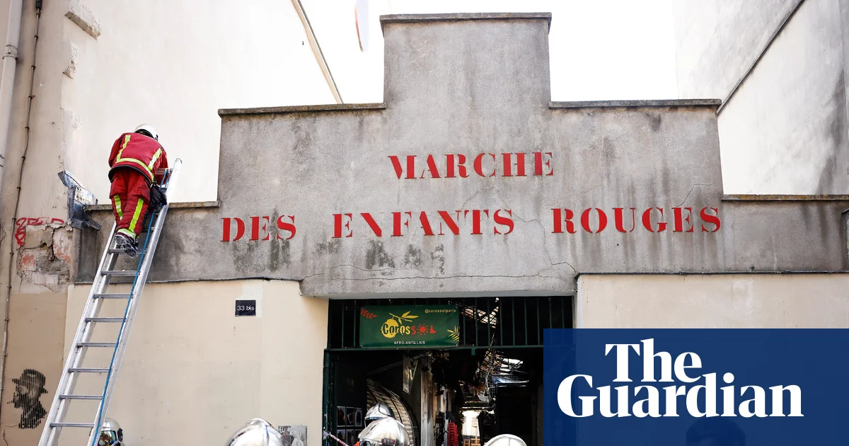 Fire destroys Marché des Enfants Rouges, 'coolest market in Paris'