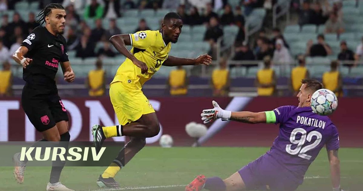 Pokotilov's Sabah loses to Borussia Dortmund in Champions League