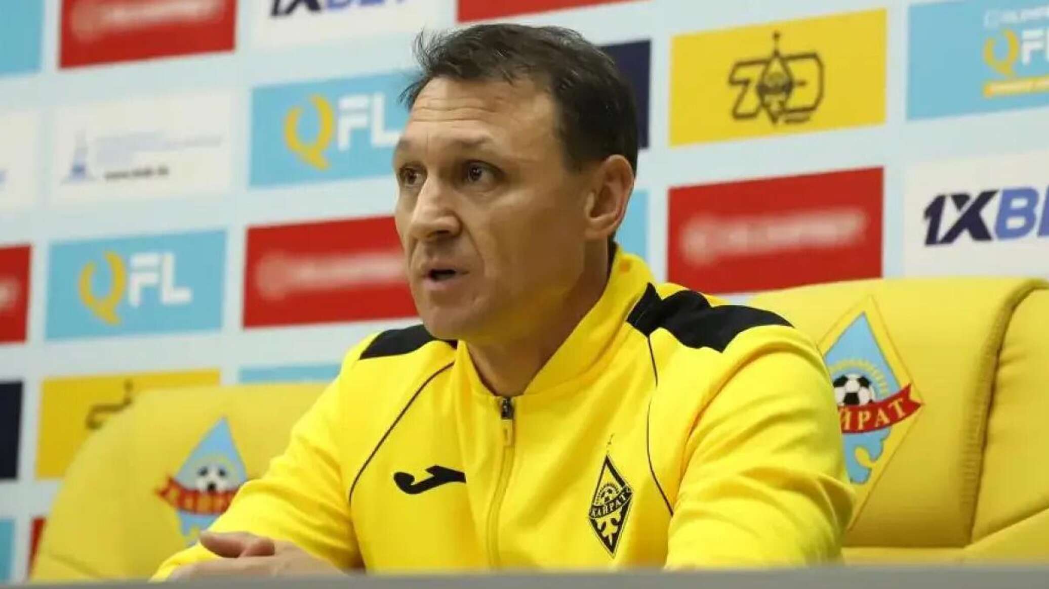Kairat head coach Rafael Urazbakhtin resigns