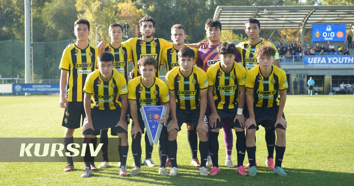 Kairat U19 thrash Montenegrins in UEFA Youth League return leg