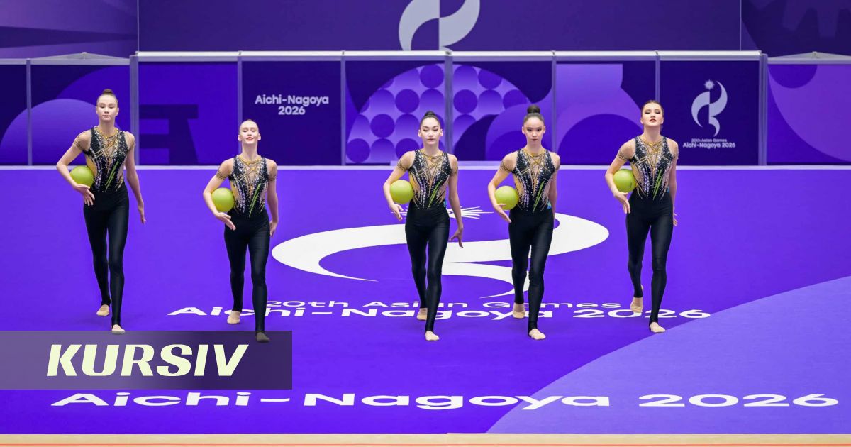 Kazakhstan rhythmic gymnasts win bronze in group all-around at Asian Games 2026