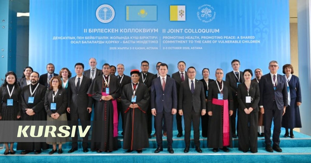Казахстан и Ватикан обсудили Хартию прав неизлечимо больного ребенка
