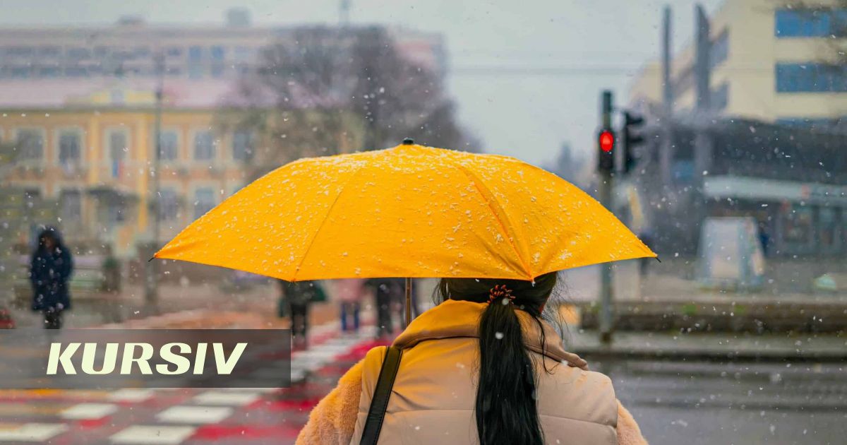 Storm warning in 15 regions of Kazakhstan: snow and rain