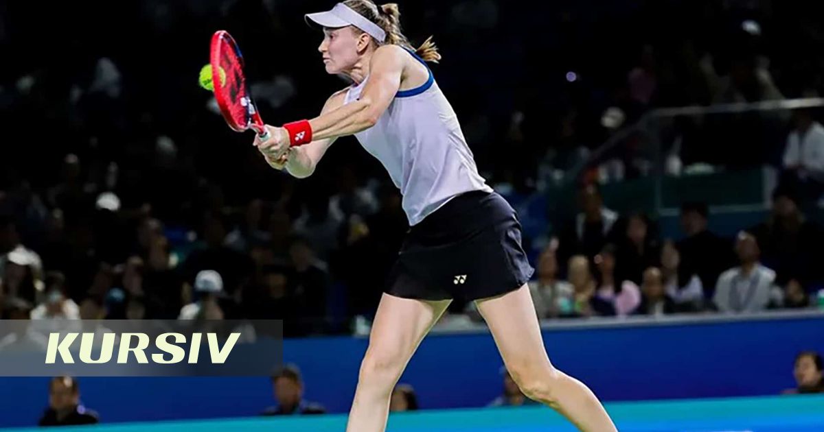 Rybakina beats Shnaider to reach Ningbo Open 2026 final