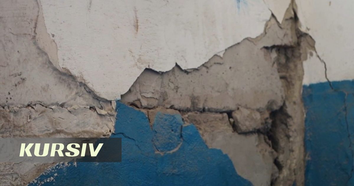 В Сатпаеве 60 семей живут в аварийном доме и ждут переселения два года